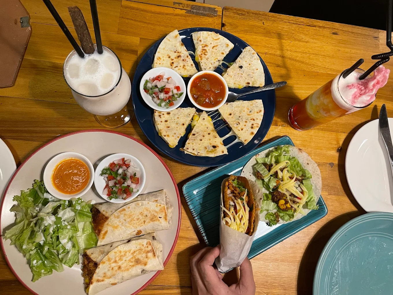 Fresh tacos and quesadillas from Tacos – Fresh and More